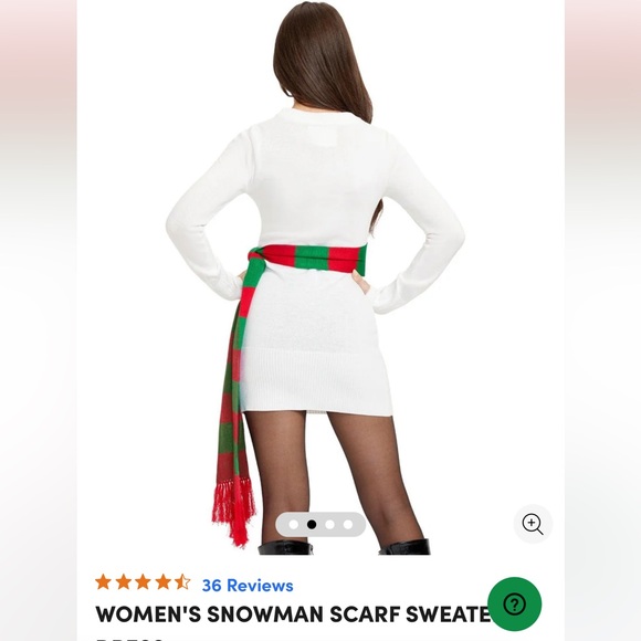 NWT! Tipsy Elves Snowman ⛄️ Sweater - Picture 3 of 8
